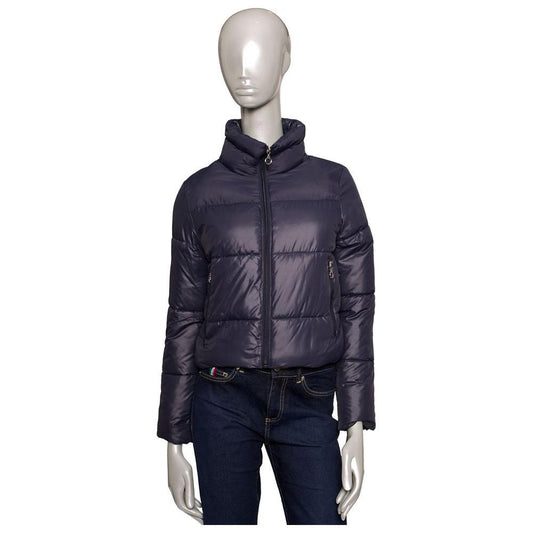 Baldinini Trend Blue Polyester Women Jacket