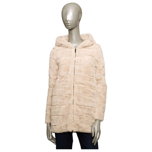 Baldinini Trend Beige Polyester Women Jacket