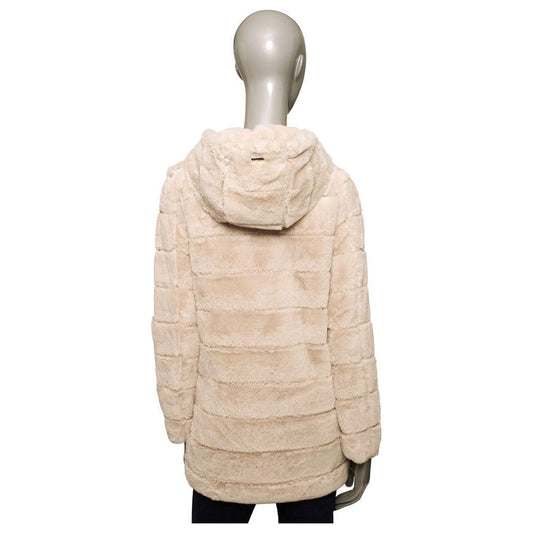 Baldinini Trend Beige Polyester Women Jacket