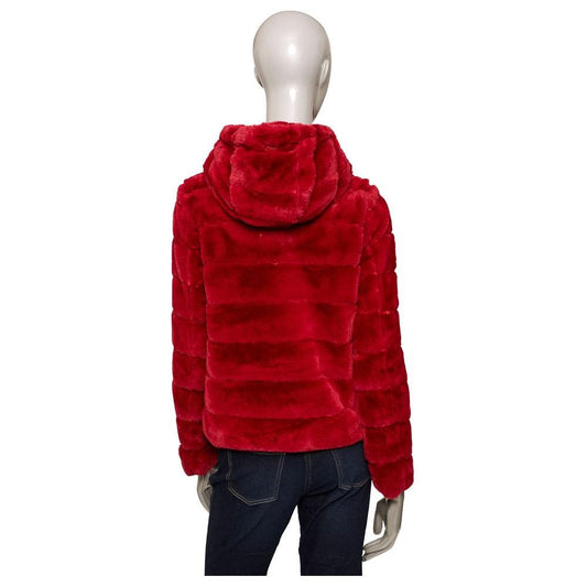 Baldinini Trend Red Polyester Women Jacket