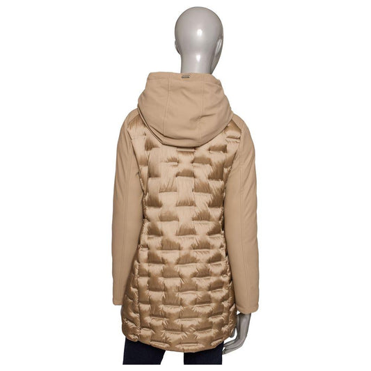 Baldinini Trend Beige Polyester Women Jacket