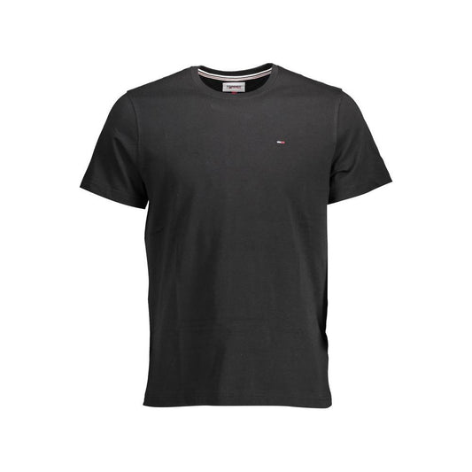 Tommy Hilfiger Black Cotton T-Shirt