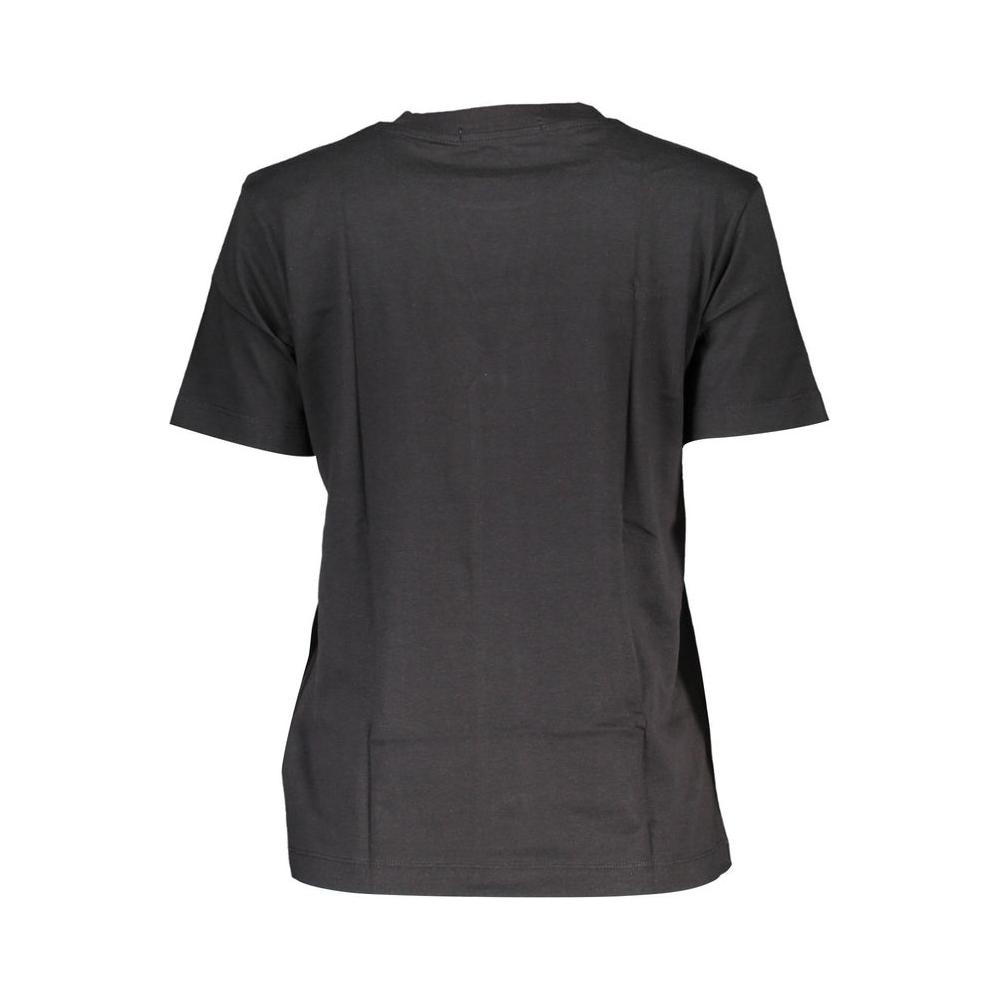 Calvin Klein Black Cotton Tops & T-Shirt Calvin Klein