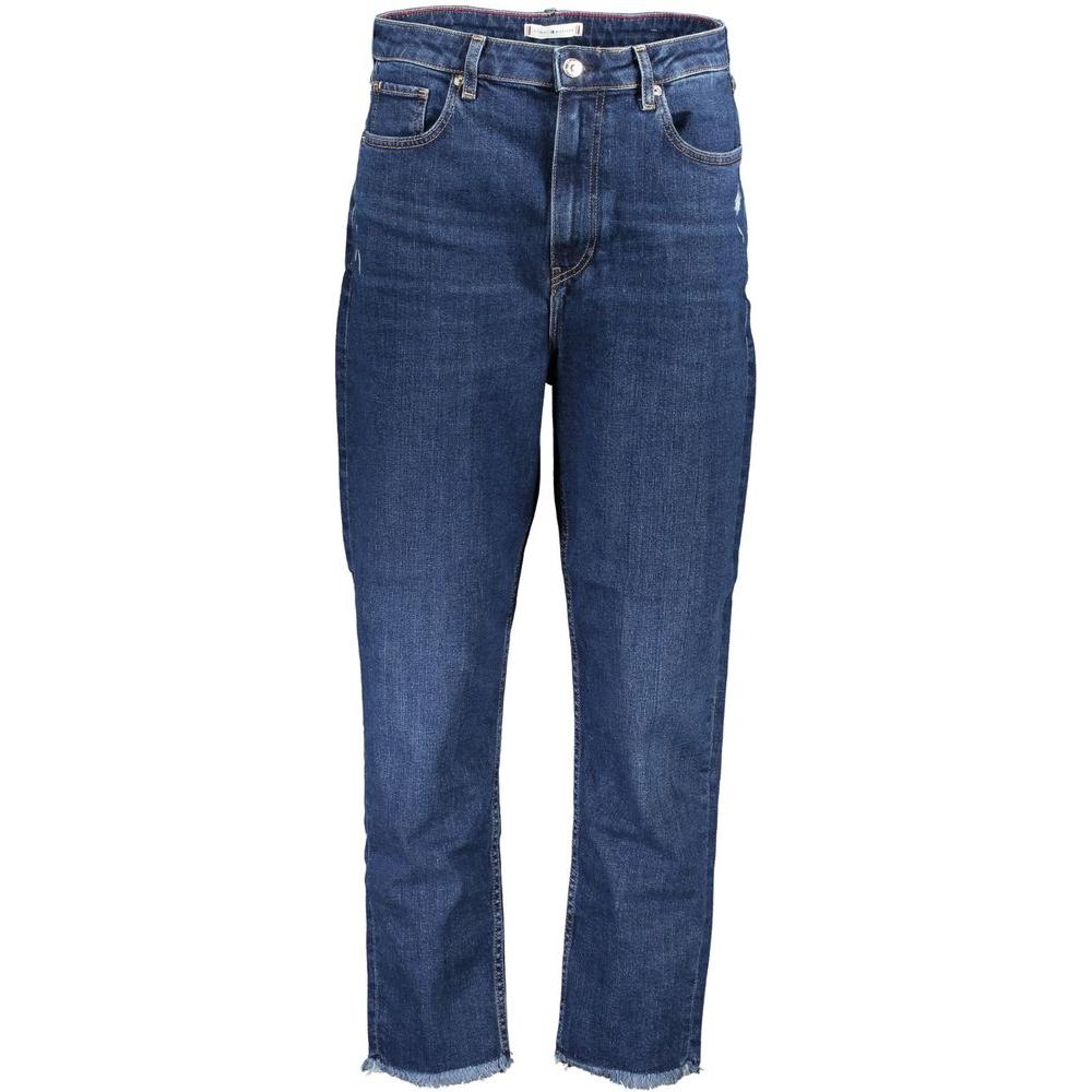 Tommy Hilfiger Blue Cotton Jeans & Pant Tommy Hilfiger