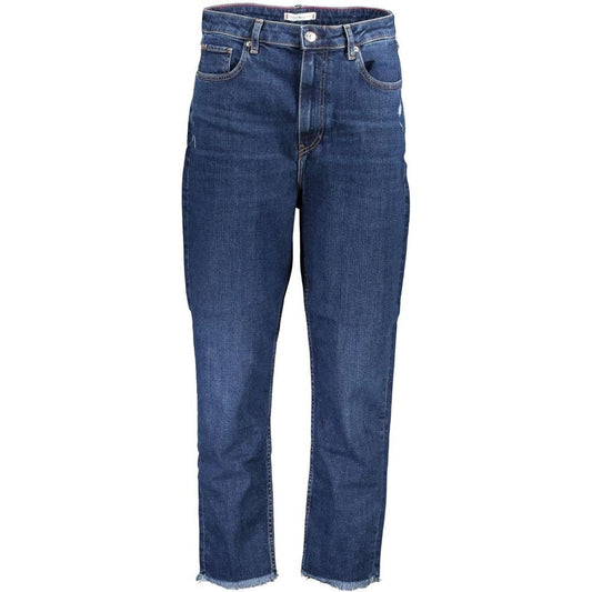 Tommy Hilfiger Blue Cotton Jeans & Pant