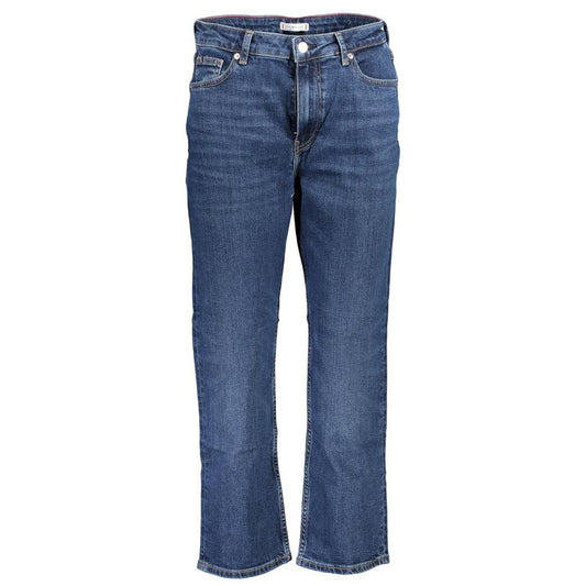 Tommy Hilfiger Blue Cotton Jeans & Pant