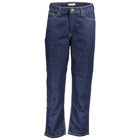 Tommy Hilfiger Blue Cotton Jeans & Pant Tommy Hilfiger