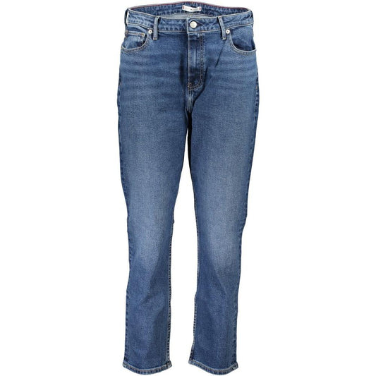 Tommy Hilfiger Blue Cotton Jeans & Pant