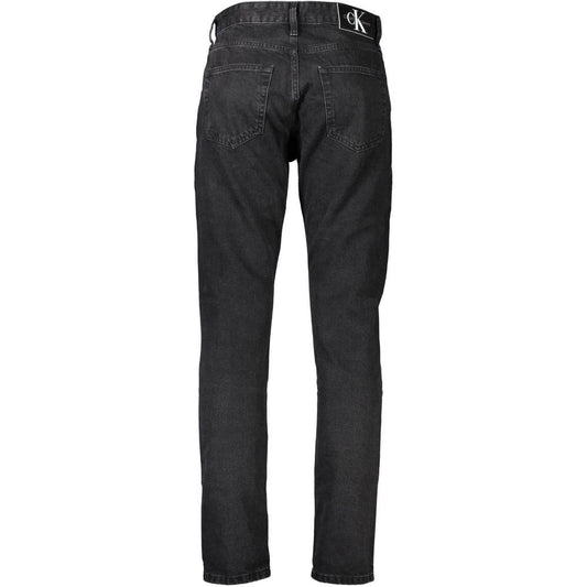 Calvin Klein Black Cotton Jeans & Pant Calvin Klein