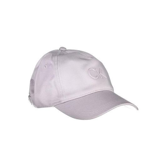 Calvin Klein Purple Cotton Hat