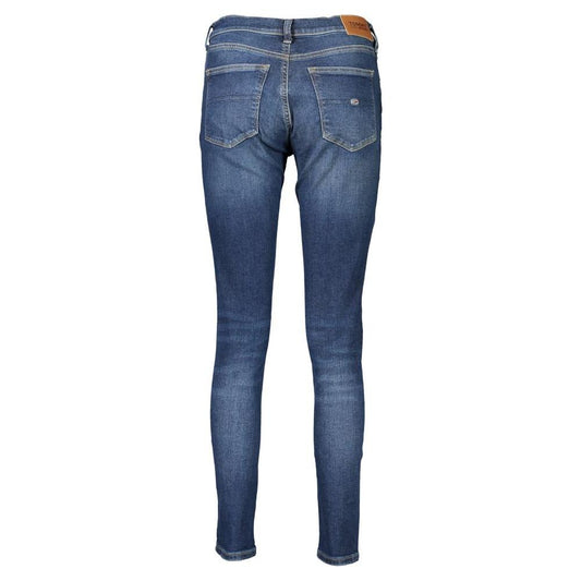 Tommy Hilfiger Blue Cotton Jeans & Pant