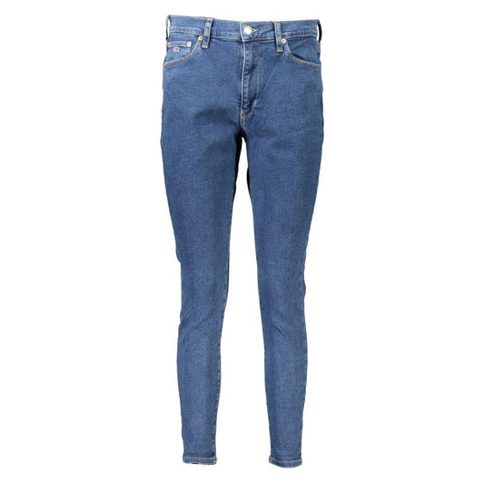 Tommy Hilfiger Blue Cotton Jeans & Pant