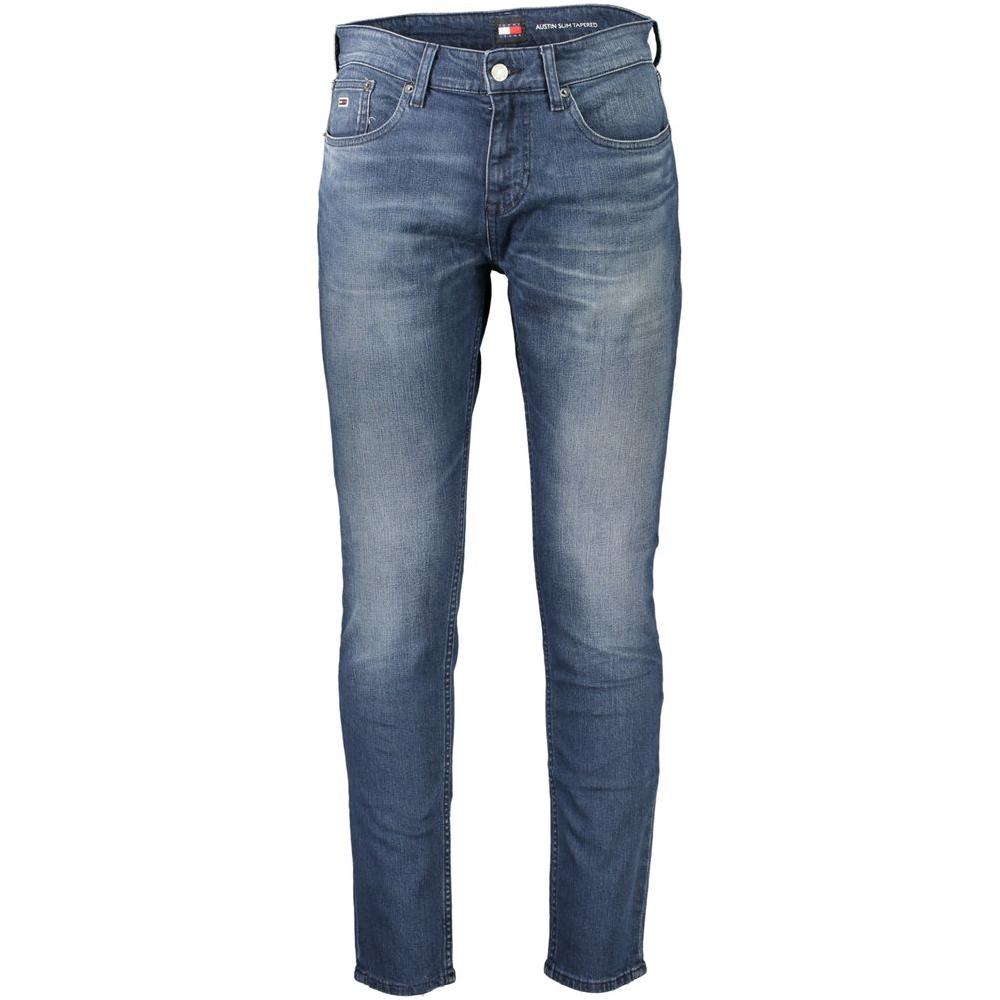 Tommy Hilfiger Blue Cotton Jeans & Pant Tommy Hilfiger