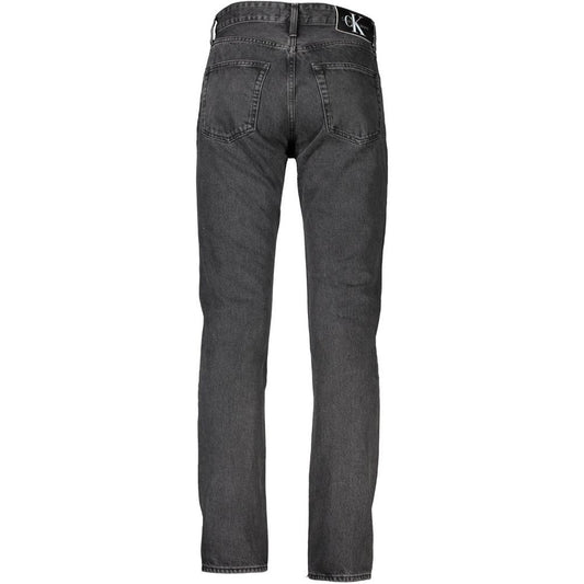 Calvin Klein Gray Cotton Jeans & Pant Calvin Klein