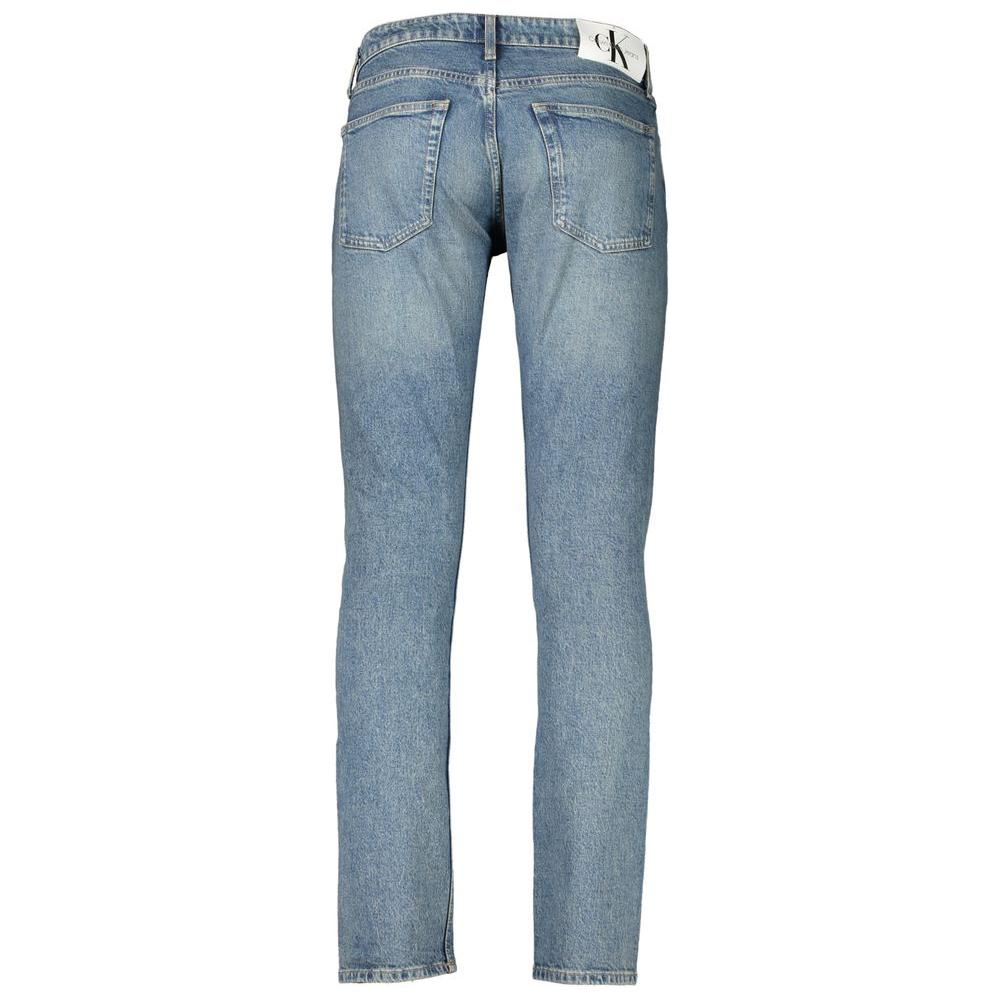 Calvin Klein Blue Cotton Jeans & Pant