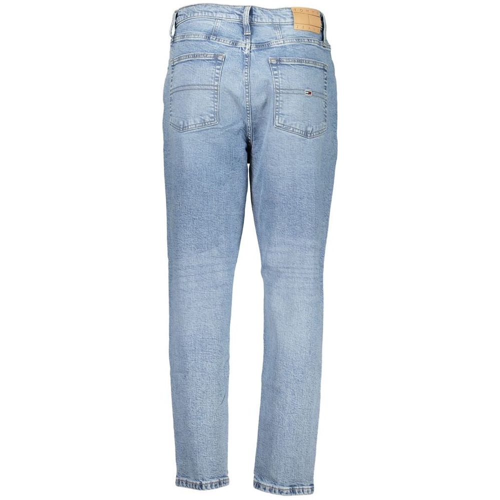 Tommy Hilfiger Light Blue Cotton Jeans & Pant Tommy Hilfiger