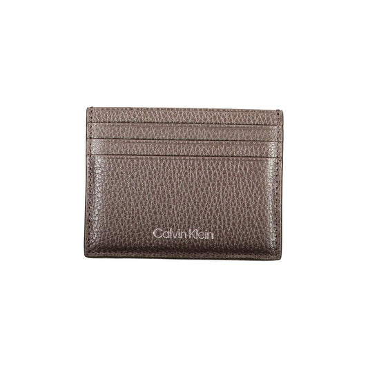 Calvin Klein Brown Leather Wallet