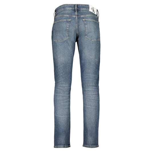 Calvin Klein Blue Cotton Jeans & Pant