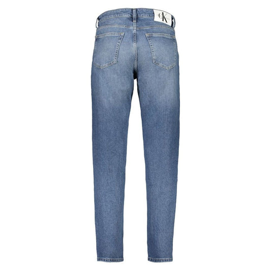 Calvin Klein Blue Cotton Jeans & Pant