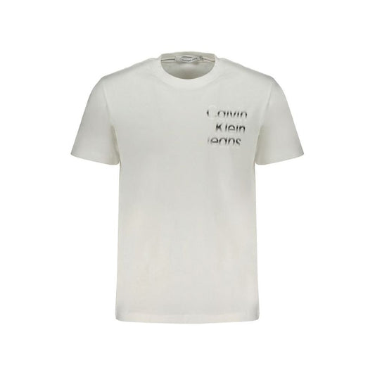 Calvin Klein White Cotton T-Shirt