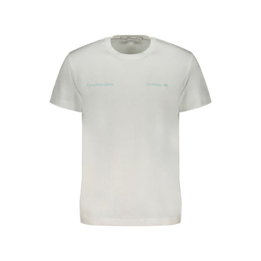 Calvin Klein White Cotton T-Shirt