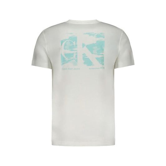 Calvin Klein White Cotton T-Shirt