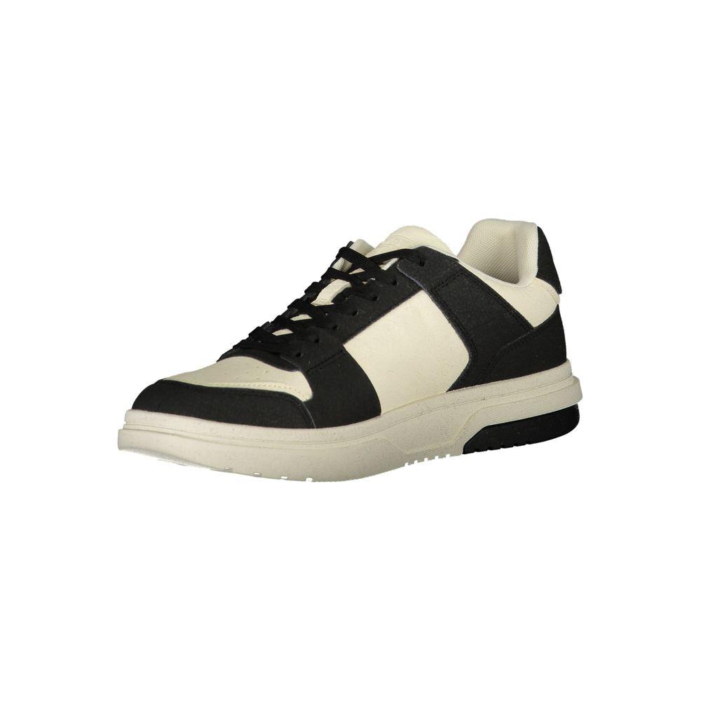 Tommy Hilfiger Black Polyester Sneaker Tommy Hilfiger