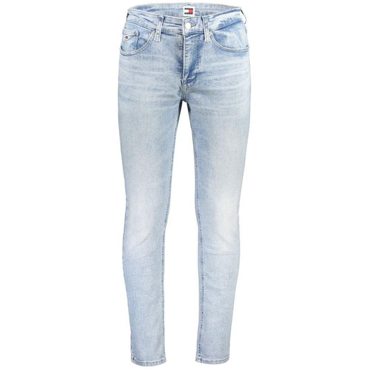 Tommy Hilfiger Light Blue Cotton Jeans & Pant