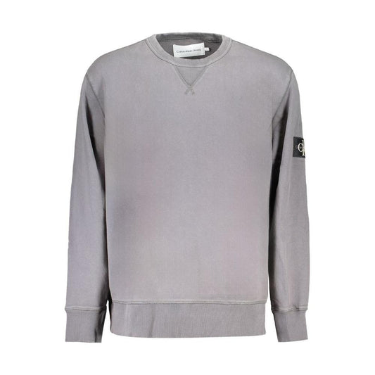 Calvin Klein Gray Cotton Sweater