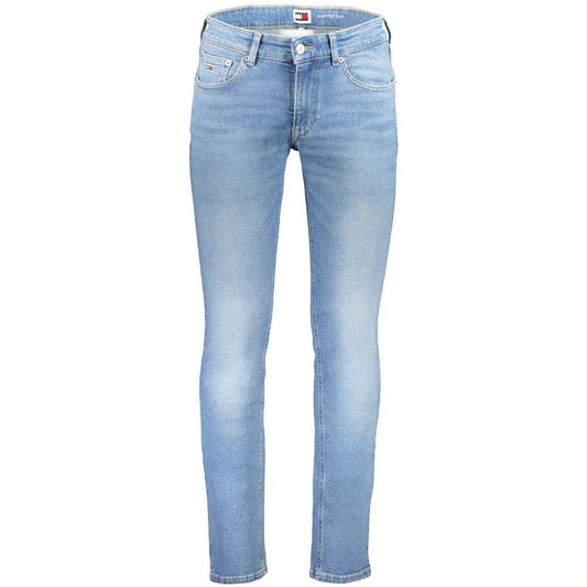 Tommy Hilfiger Light Blue Cotton Jeans & Pant