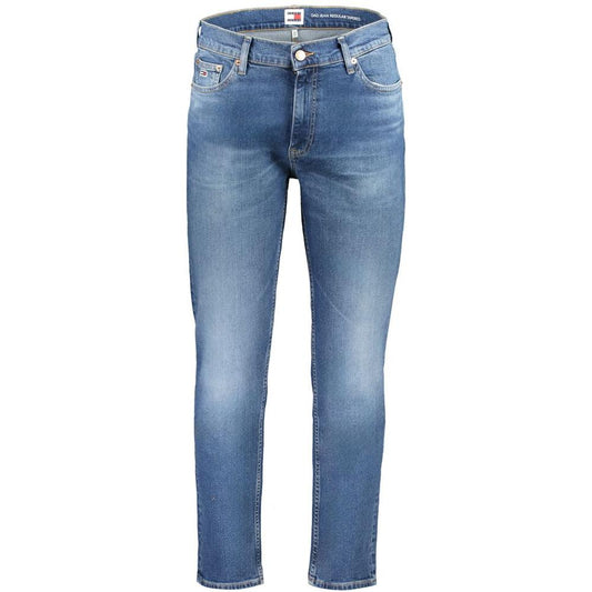 Tommy Hilfiger Blue Cotton Jeans & Pant