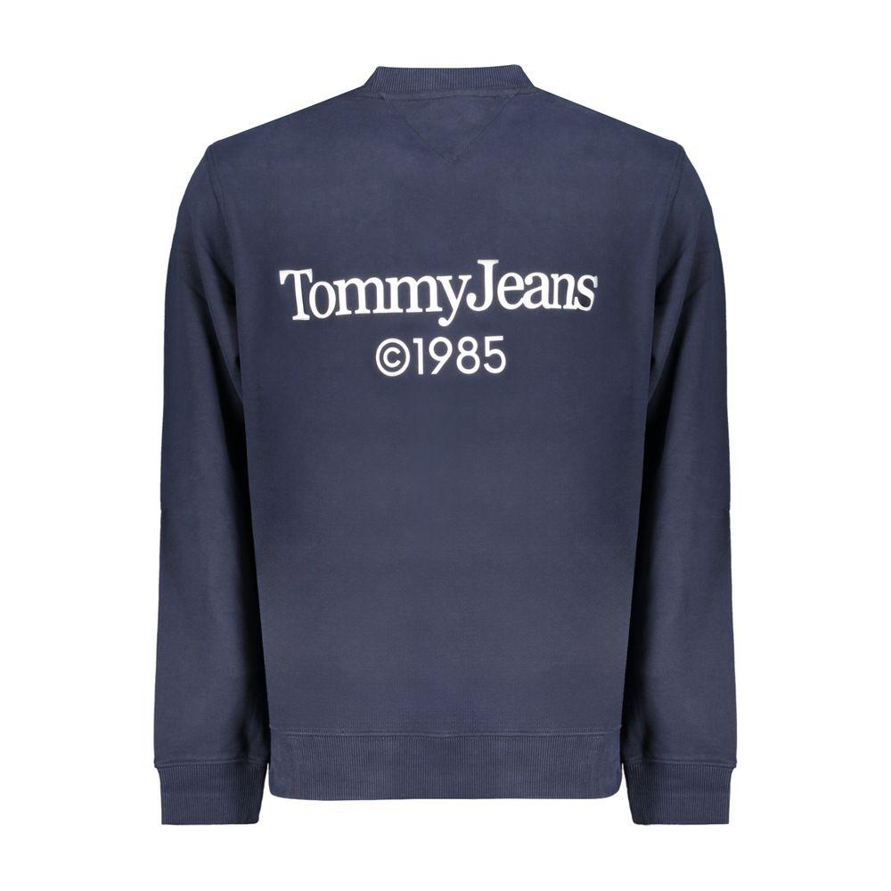 Tommy Hilfiger Blue Cotton Sweater Tommy Hilfiger