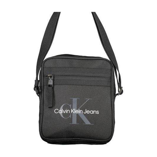 Calvin Klein Black Polyester Shoulder Bag