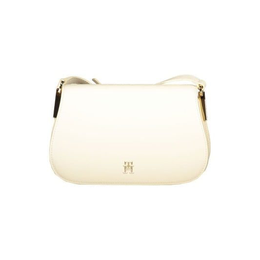 Tommy Hilfiger Beige Polyethylene Handbag Tommy Hilfiger