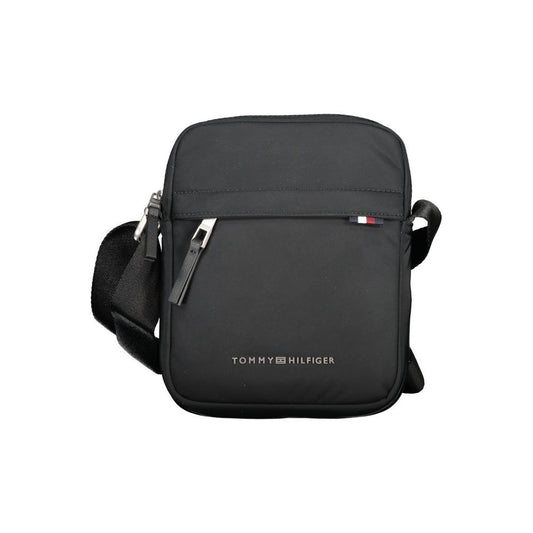 Tommy Hilfiger Black Polyester Shoulder Bag Tommy Hilfiger