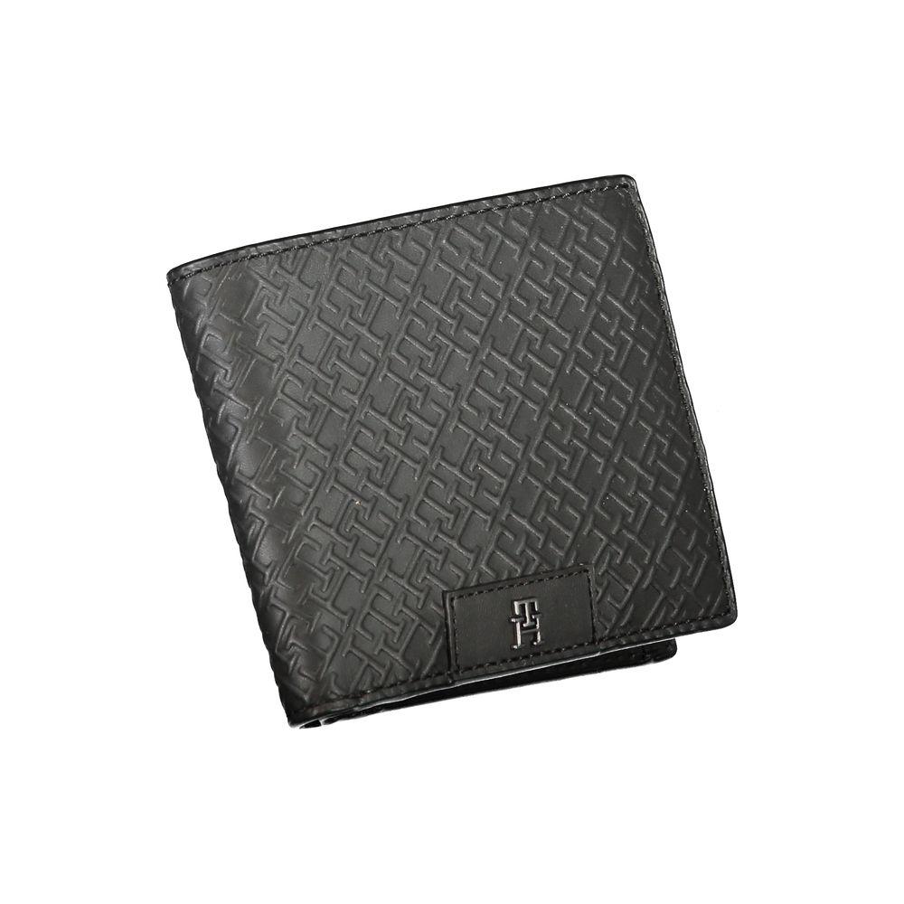 Tommy Hilfiger Black Leather Wallet Tommy Hilfiger