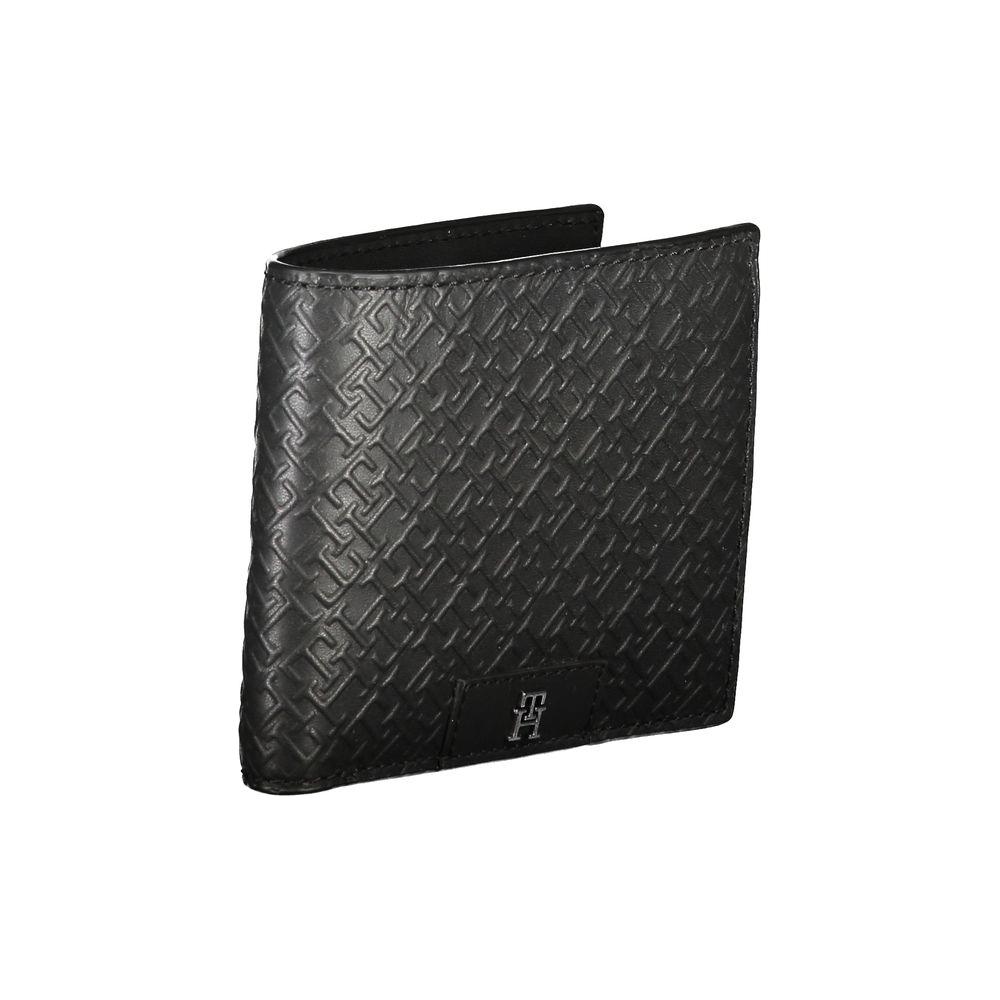 Tommy Hilfiger Black Leather Wallet Tommy Hilfiger