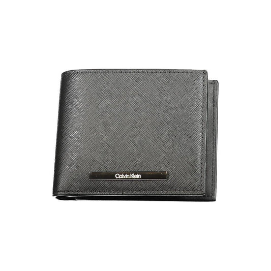 Calvin Klein Black Leather Wallet Calvin Klein