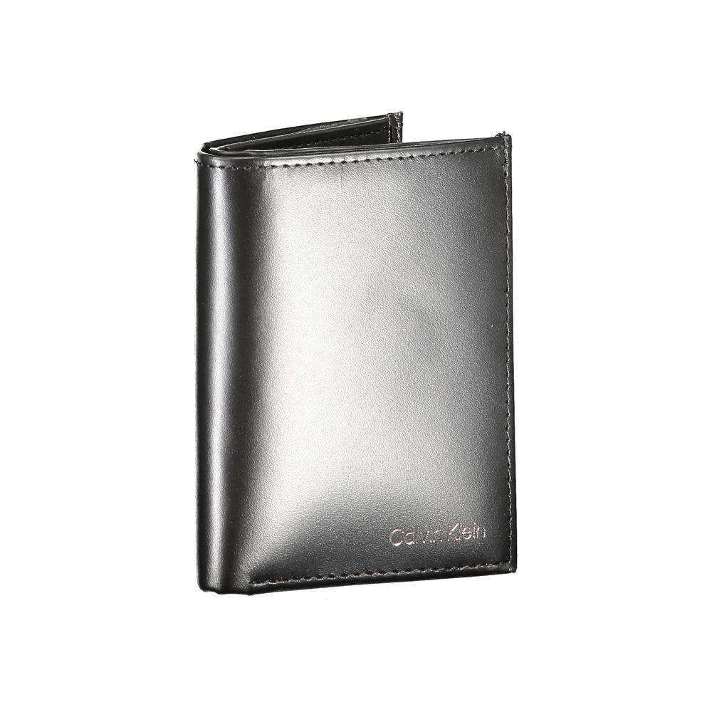 Calvin Klein Black Leather Wallet Calvin Klein