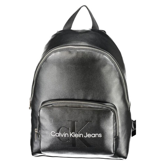 Calvin Klein Black Polyester Backpack Calvin Klein