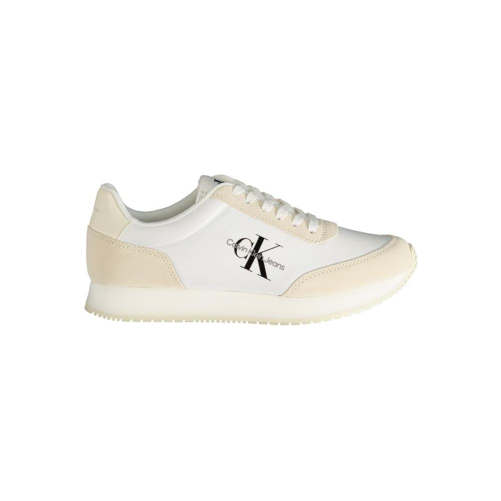 Calvin Klein Beige Polyester Sneaker