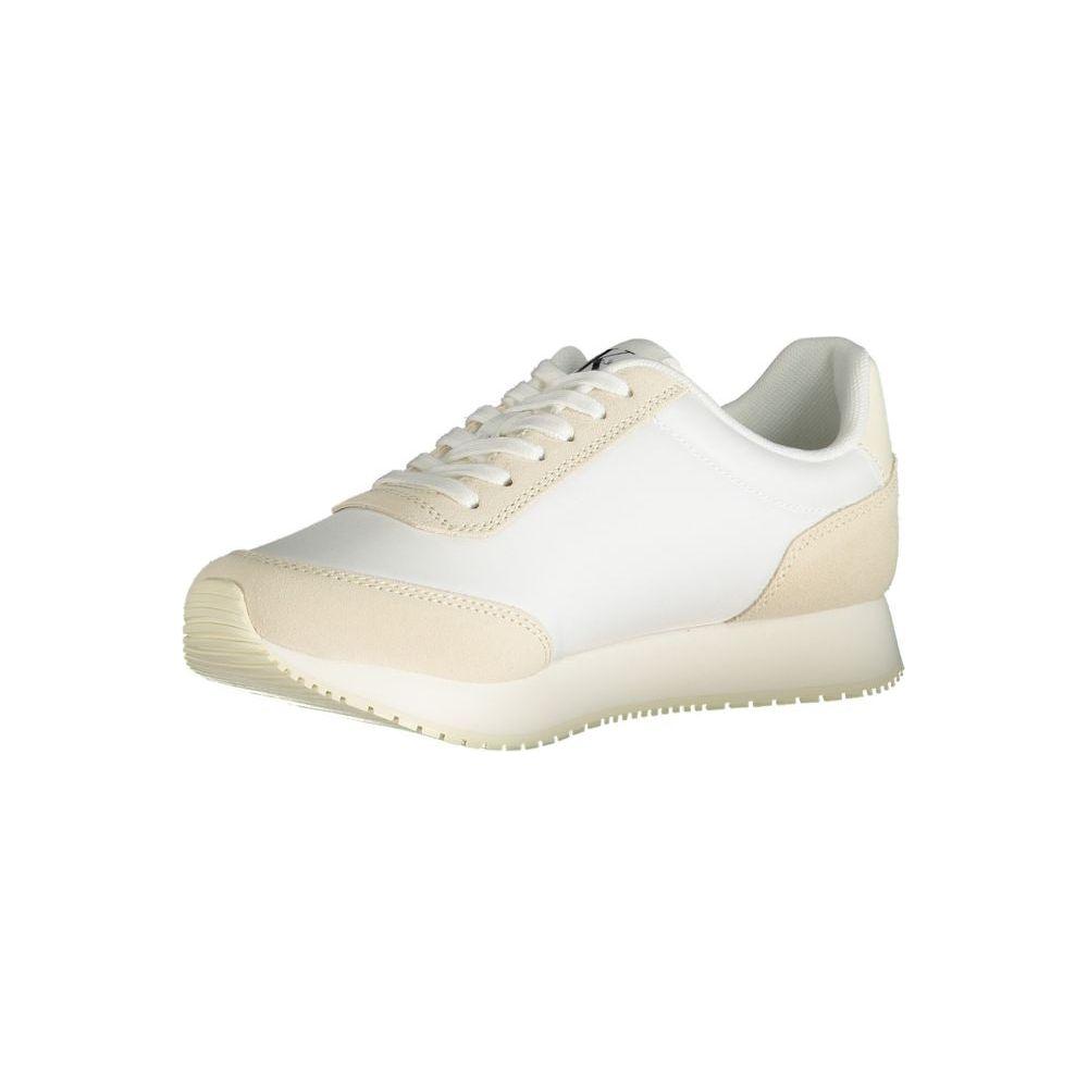 Calvin Klein Beige Polyester Sneaker