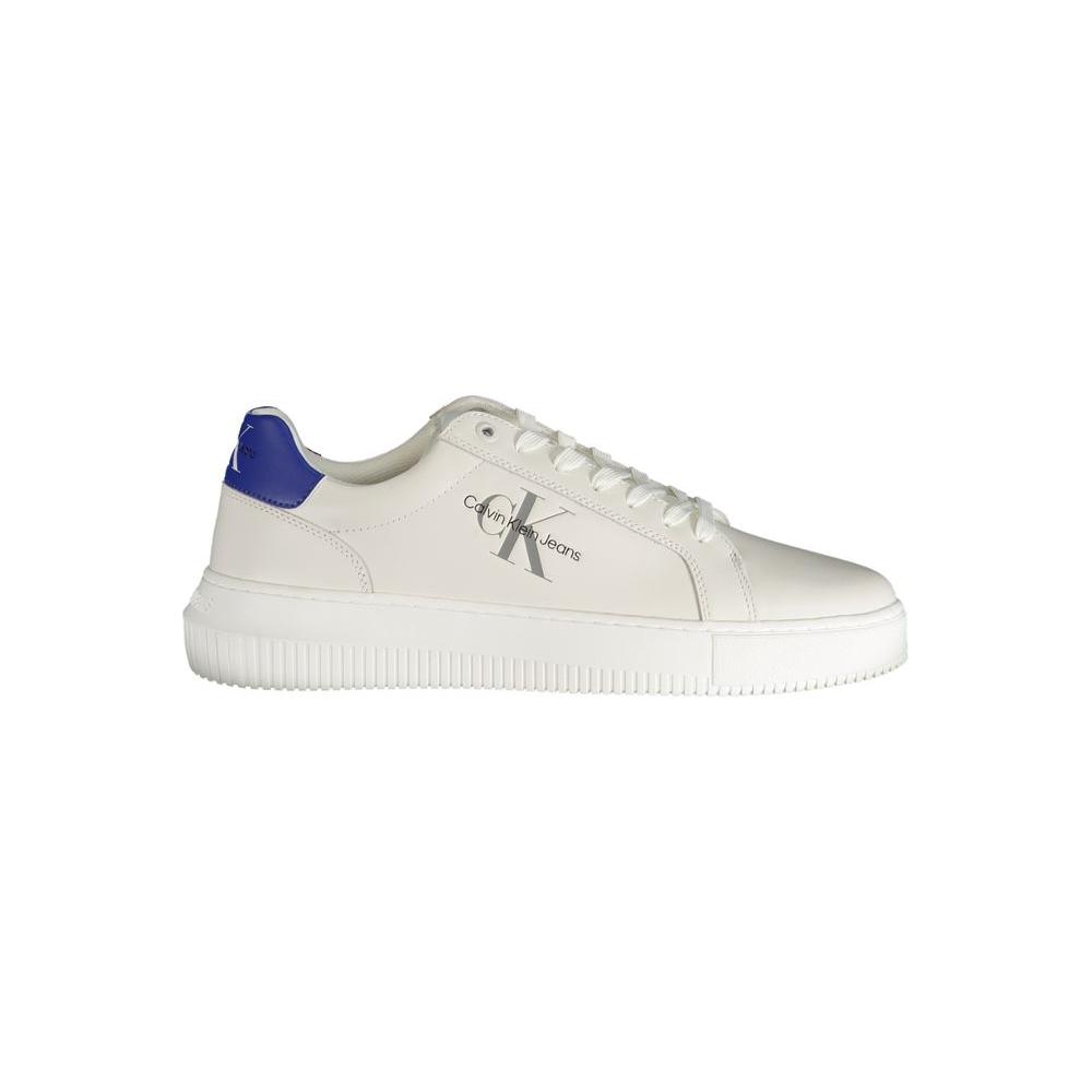 Calvin Klein White Polyester Sneaker Calvin Klein