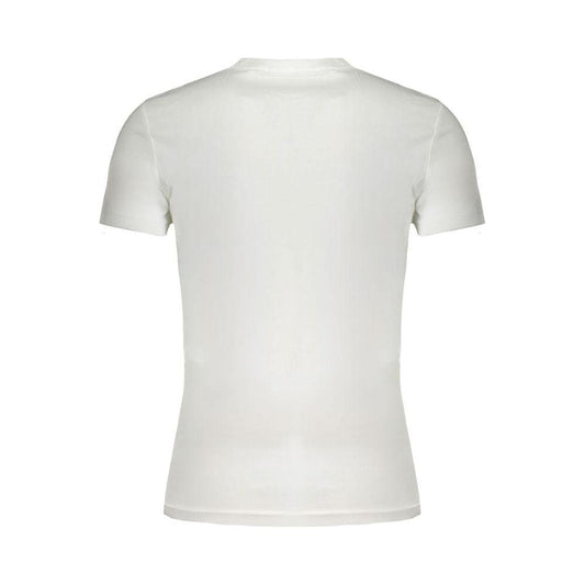 Calvin Klein White Cotton T-Shirt Calvin Klein