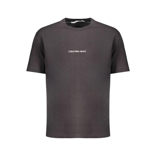 Calvin Klein Black Cotton T-Shirt Calvin Klein