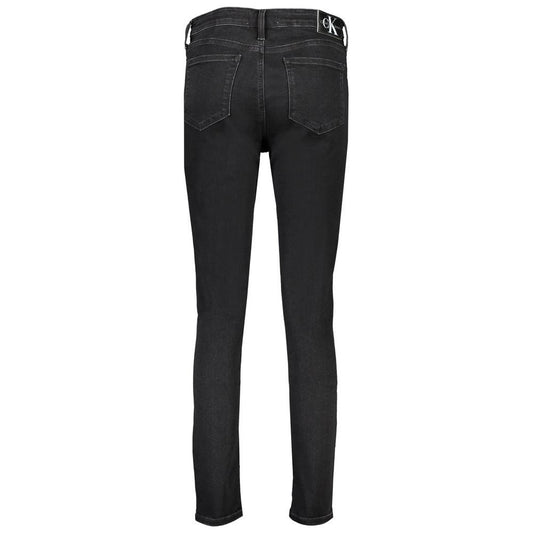 Calvin Klein Black Cotton Jeans & Pant Calvin Klein