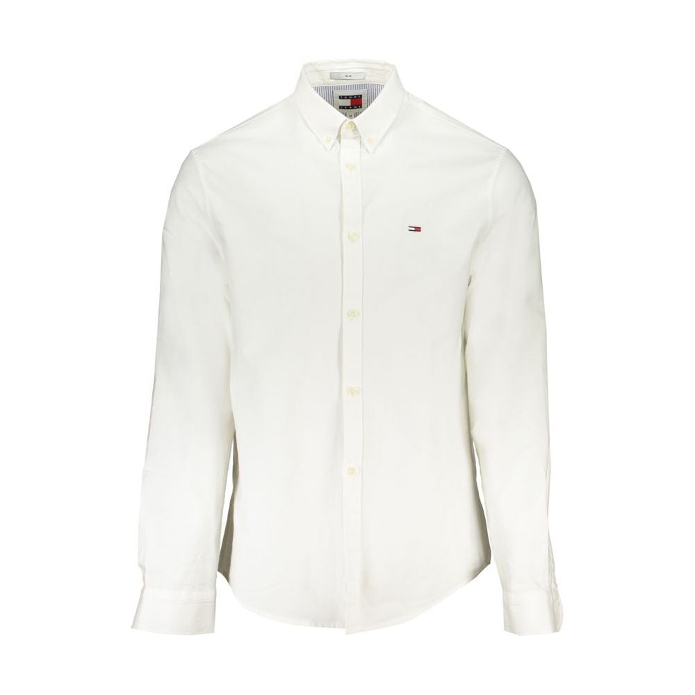 Tommy Hilfiger White Cotton Shirt