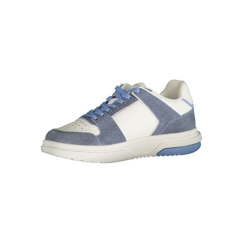 Tommy Hilfiger Light Blue Polyester Sneaker