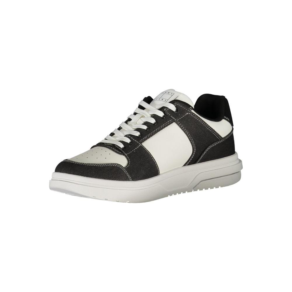 Tommy Hilfiger Black Polyester Sneaker