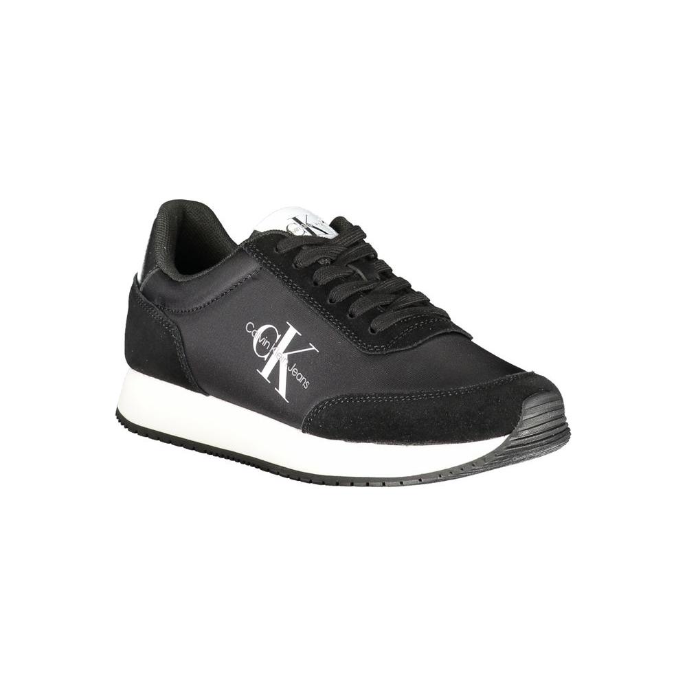 Calvin Klein Black Polyester Sneaker